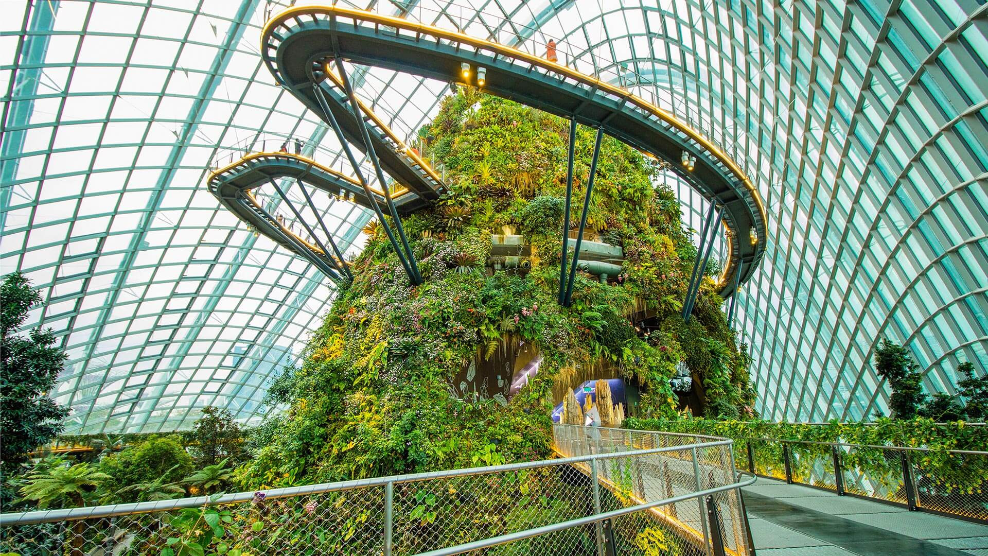 Gardens by the Bay biểu tượng Singapore Gardens by the Bay – Điểm check-in nổi bật tour Singapore Malaysia